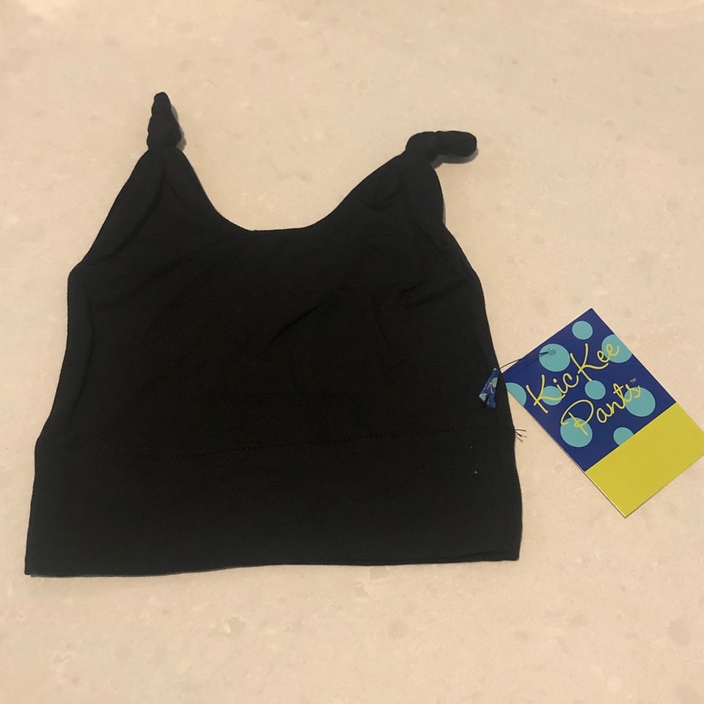 Black double knot kickee pants hat